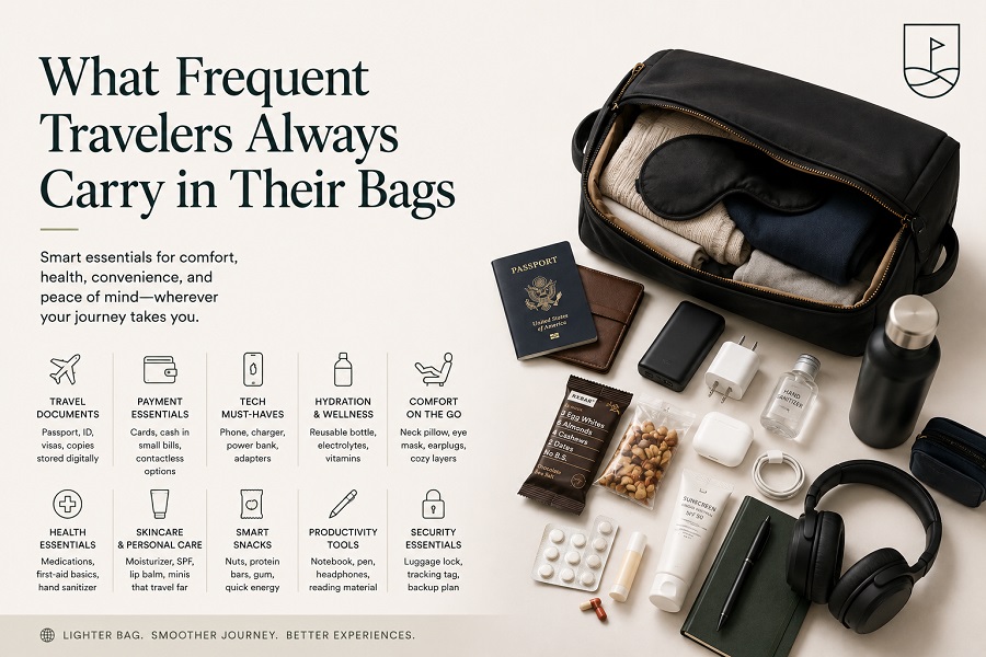 Travelers Always Carry in Their Bags
